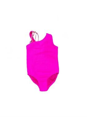 NEW PEIXOTO kids' olivia one-piece pebble haute swim suit in pink